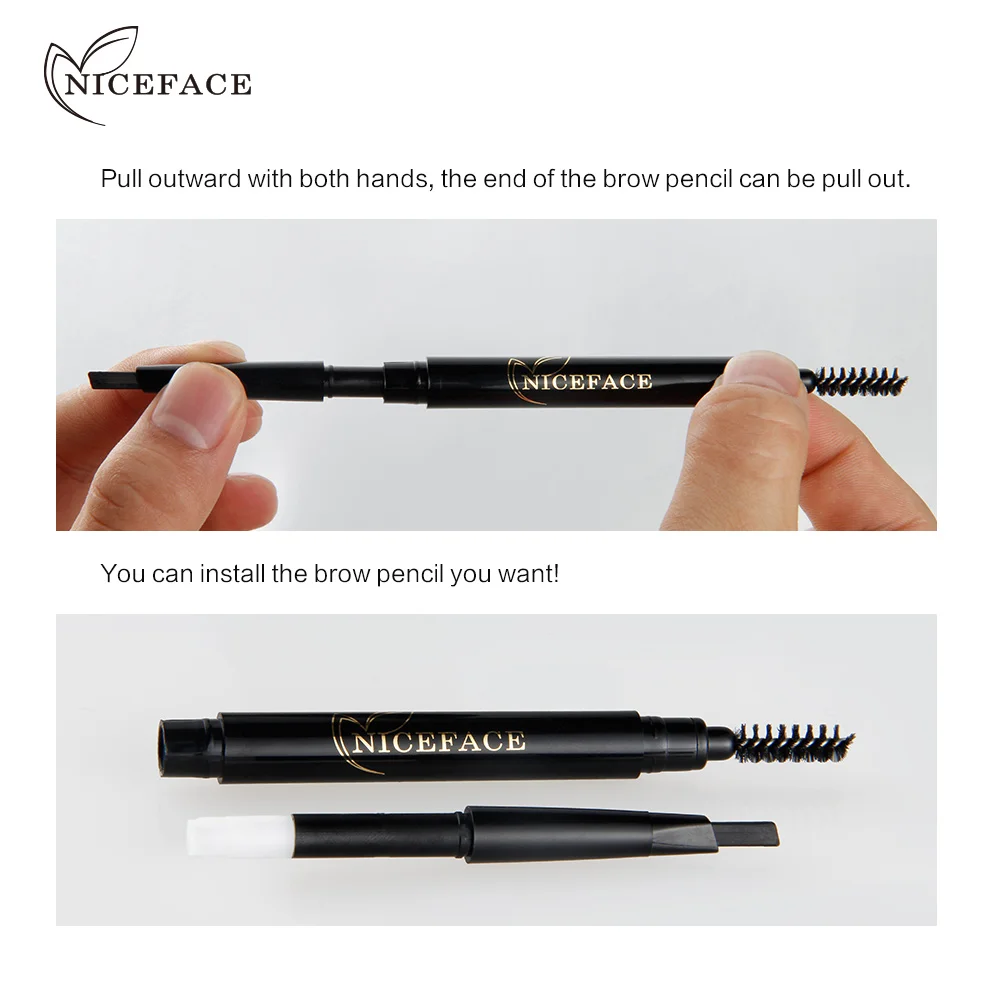Niceface Макияж для бровей усилитель автоматический Профессиональный водостойкий