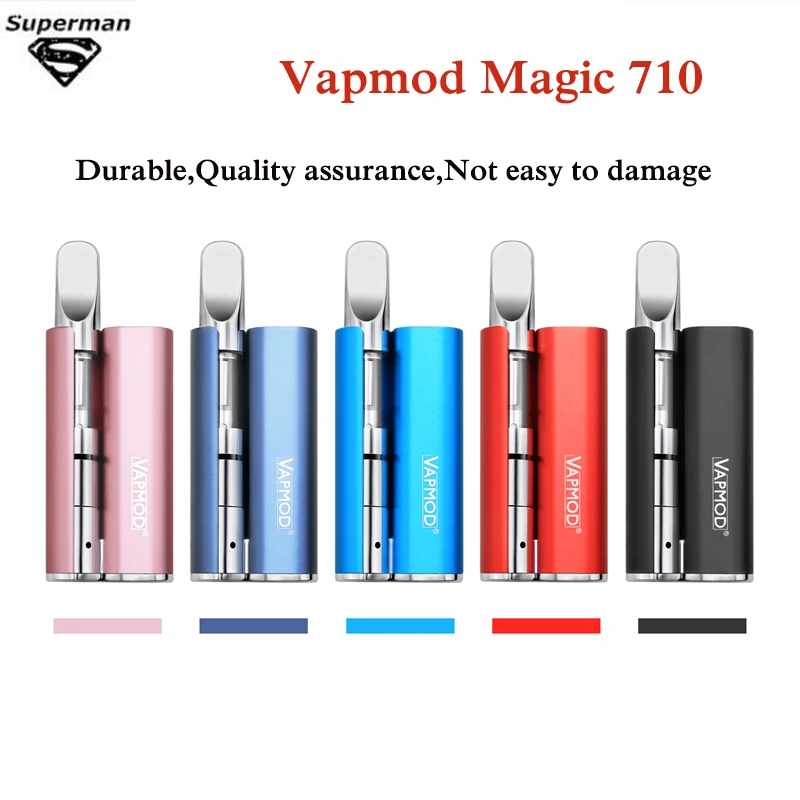 5 шт./лот Vapmod Magic 710 CBD Vape Kit 380 мА/ч 3 в 510 нитка для подогрева батареи с керамической