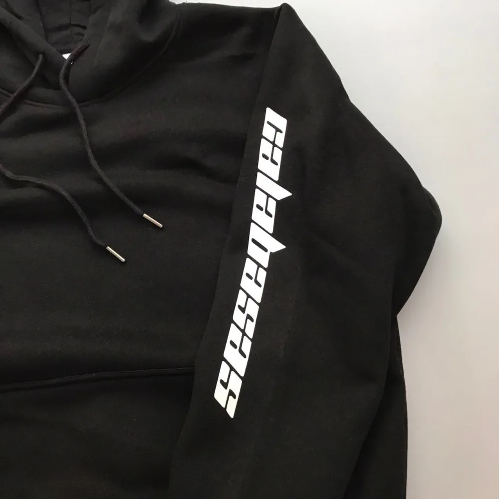 Высокое качество Feece сезон 4 Calabasas KANYE Западный худи пуловер Толстовка Оверсайз мужская женская брендовая одежда Толстовка с длинным рукавом
