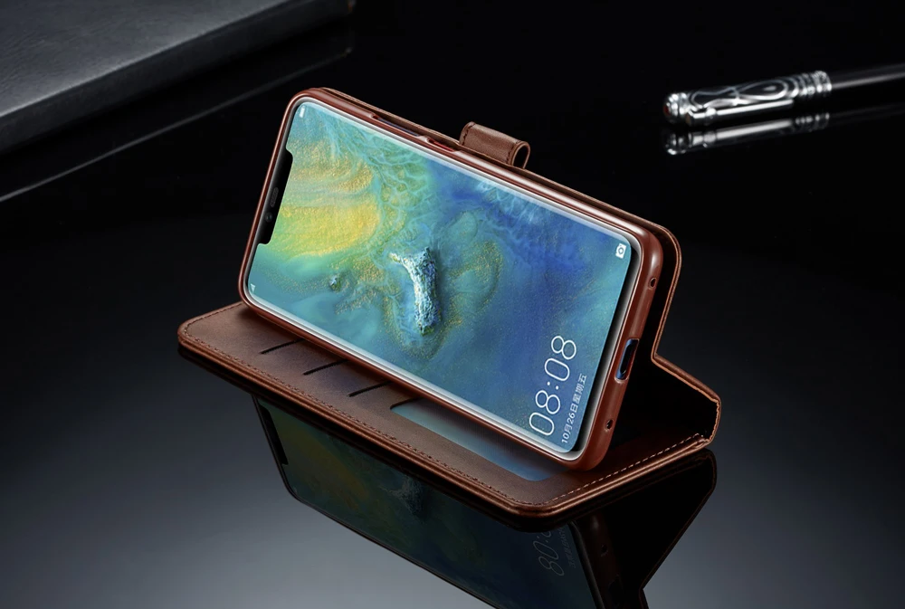 Чехол-бумажник в стиле ретро из искусственной кожи для huawei mate 20 30 10 Pro Lite, флип-чехлы для телефонов P30 P 20 10 Pro Smart Lite Pro Y 9 5, чехол