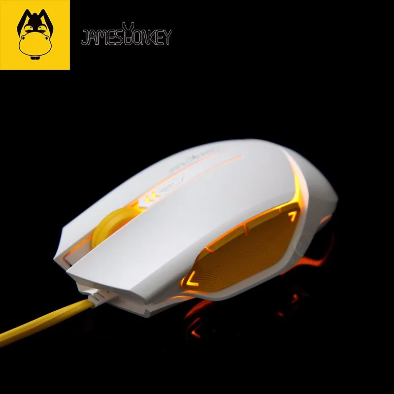 Новая игровая проводная мышь James Donkey112 USB 2,0, супер классная подсветка, Бесплатный драйвер, идеальная система освещения, удобное ощущение руки