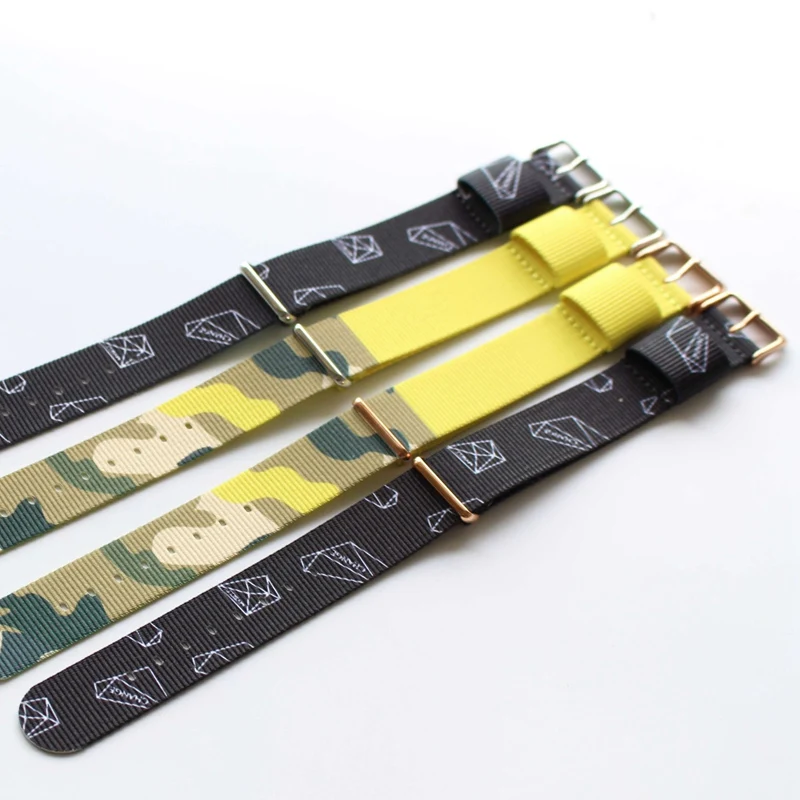Новое поступление 2020 Лидер продаж модный нейлоновый ремешок для часов цвет: