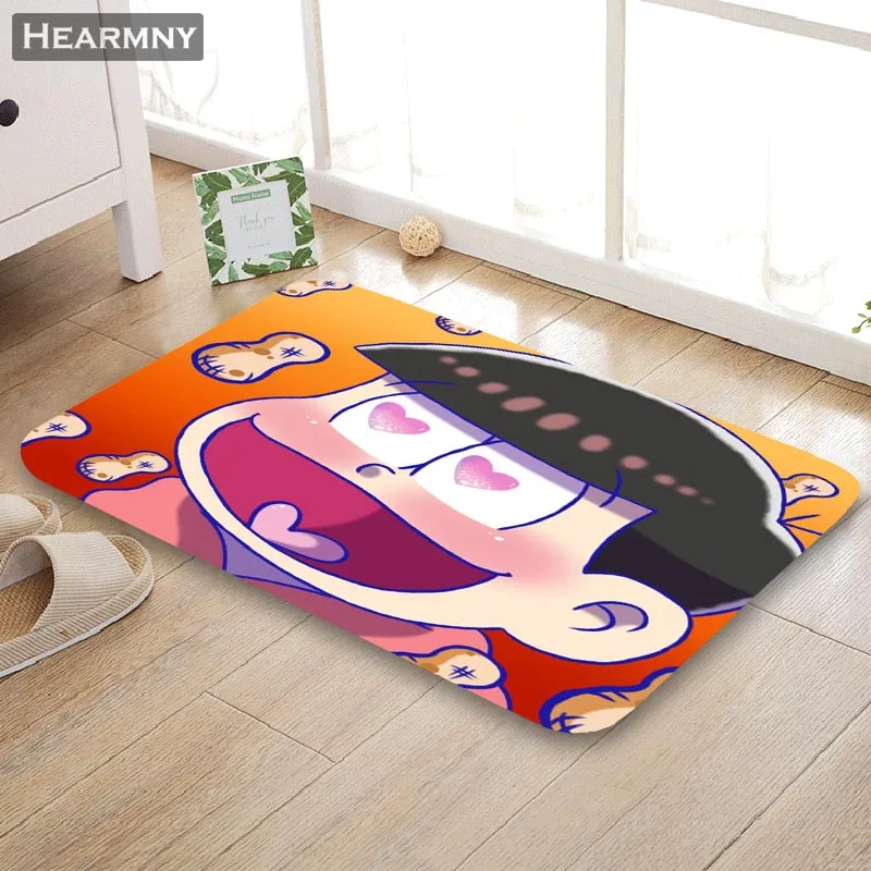 Коврик для входной двери Nice Osomatsu San креативный напольный коврик дома супер мягкий