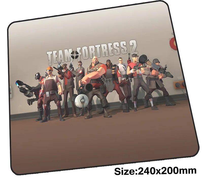 Игровой коврик для мыши team fortress 2 240x200x3 мм игровой Цветные персонализированные