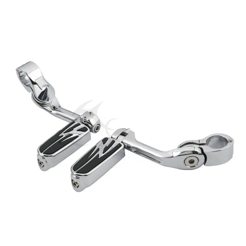 Тройные подножки 32 мм защита двигателя длинное Угловое крепление для Харлей FLHR