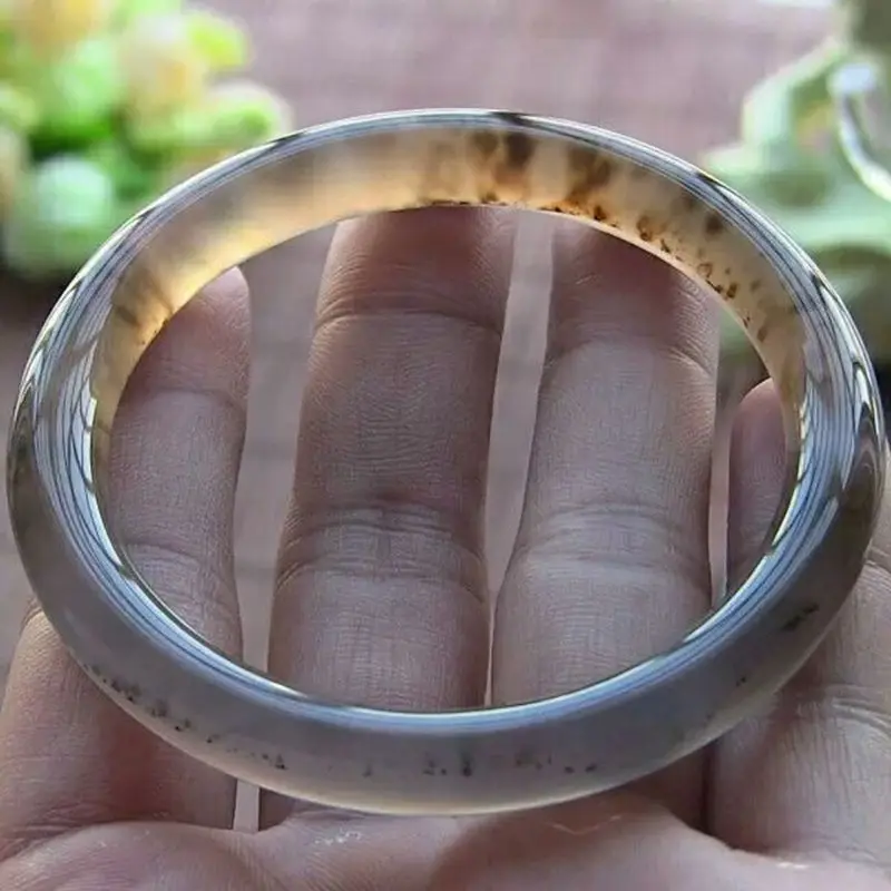 Мадагаскар чистый натуральный халцедон Агат браслет|bracelet bracelet|bracelet naturalbracelet agate |