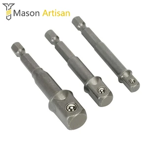 Набор удлинительных бит с шестигранным хвостовиком 65 мм, 3 шт., адаптер для дрели 14 