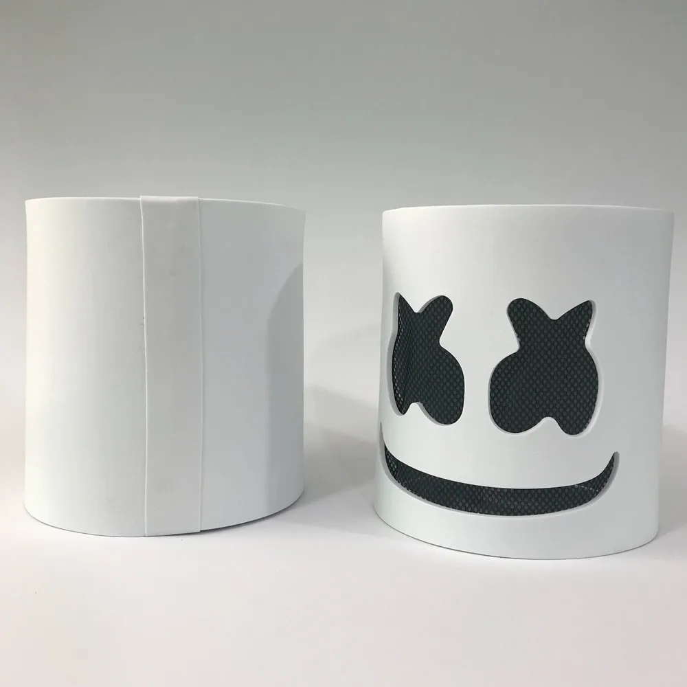 DIY EVA Marshmallow Helmet DJ Marshmallow Mask Concert Props Future Bass Music Fans Prop Bars Prop
