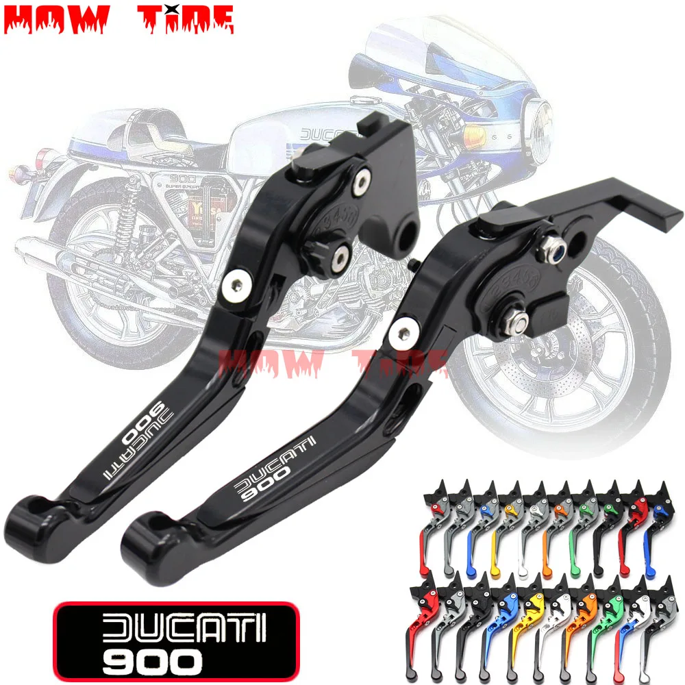 Регулируемые складные рычаги тормозной муфты мотоцикла для Ducati 900SS 900 SS 1998 1999 2000