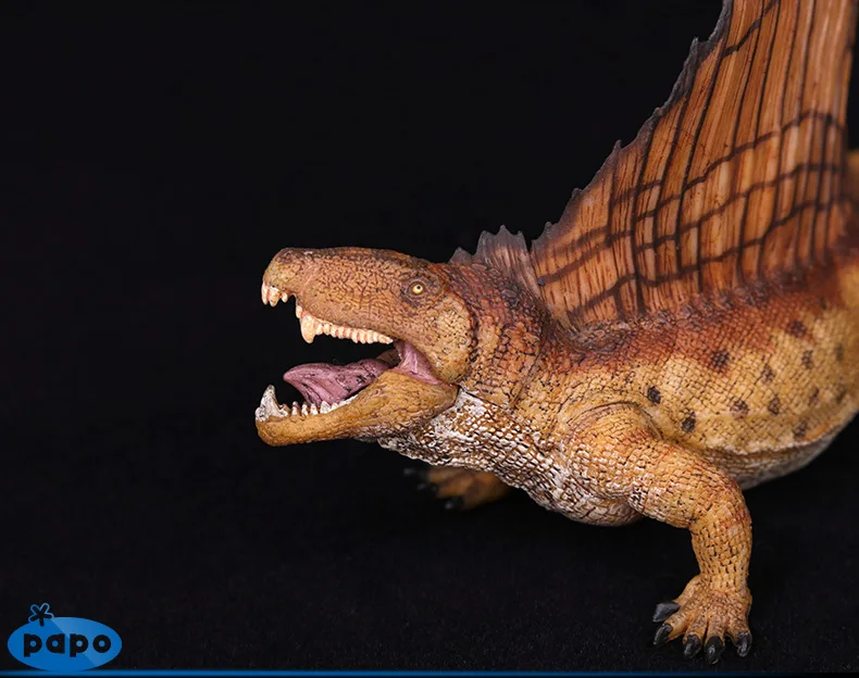 Papo Dimetrodon Имитация Динозавра модель музейная коллекция Юрского периода мир