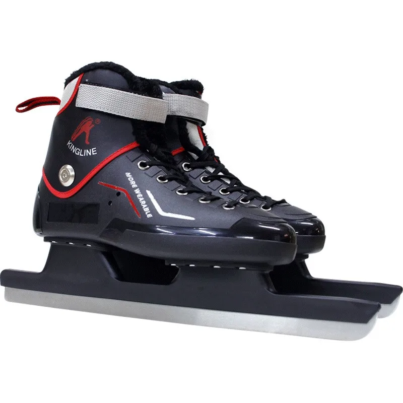 Коньки с блестками для детей и взрослых профессиональные Цветочные ножи хоккея