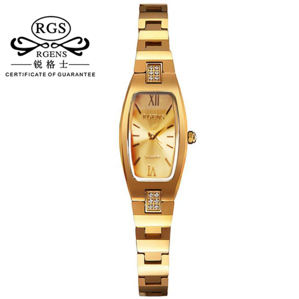 Часы женские кварцевые роскошные модные повседневные наручные из вольфрамовой