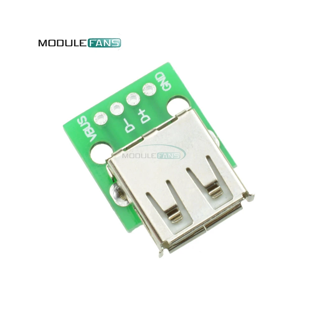 5 шт. адаптер USB типа A мама для Arduino диаметром 2 54 мм|usb a|usb a ausb to |