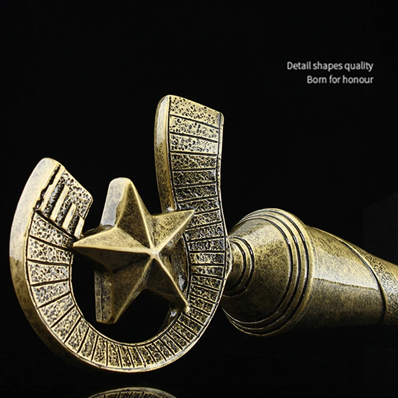 Новый индивидуальный Honour Star Античная Латунь Медный Кубок награда для