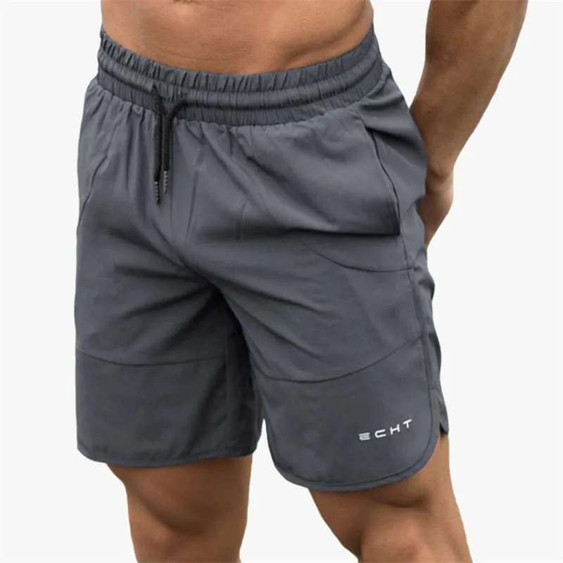 

Men Gyms Shorts Run Jogging Sports Fitness Bodybuilding Sweatpants Male Profession Workout Training Brand Beach Short Pants