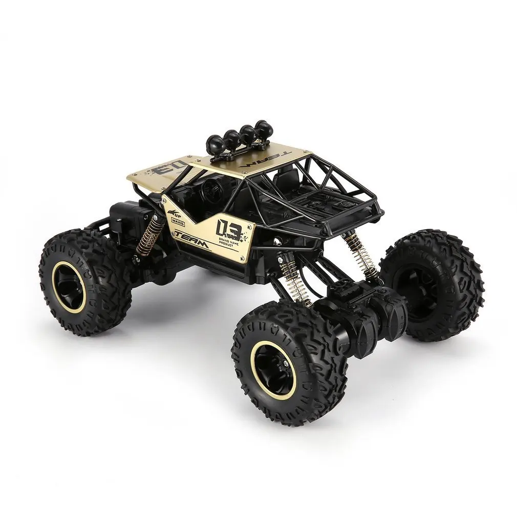 1/16 2 4 ГГц Корпус Корпуса из сплава Rock Crawler 4WD двойной двигатель дистанционное