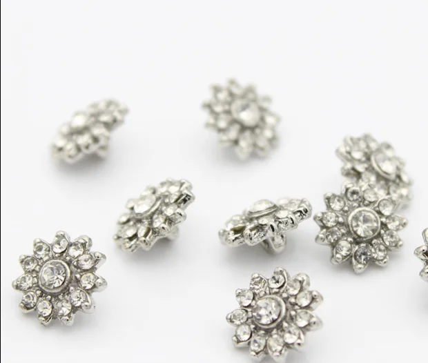 Цветочные пуговицы запонки для рубашки кардигана свадебные аксессуары женская