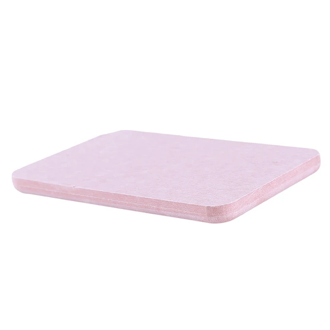 pink 4 цвета Товары для ванной портативные мыльницы диатомит мыло водоросли дренаж для мыла коврик водопоглощение Нескользящая мыльница - Цвет: pink