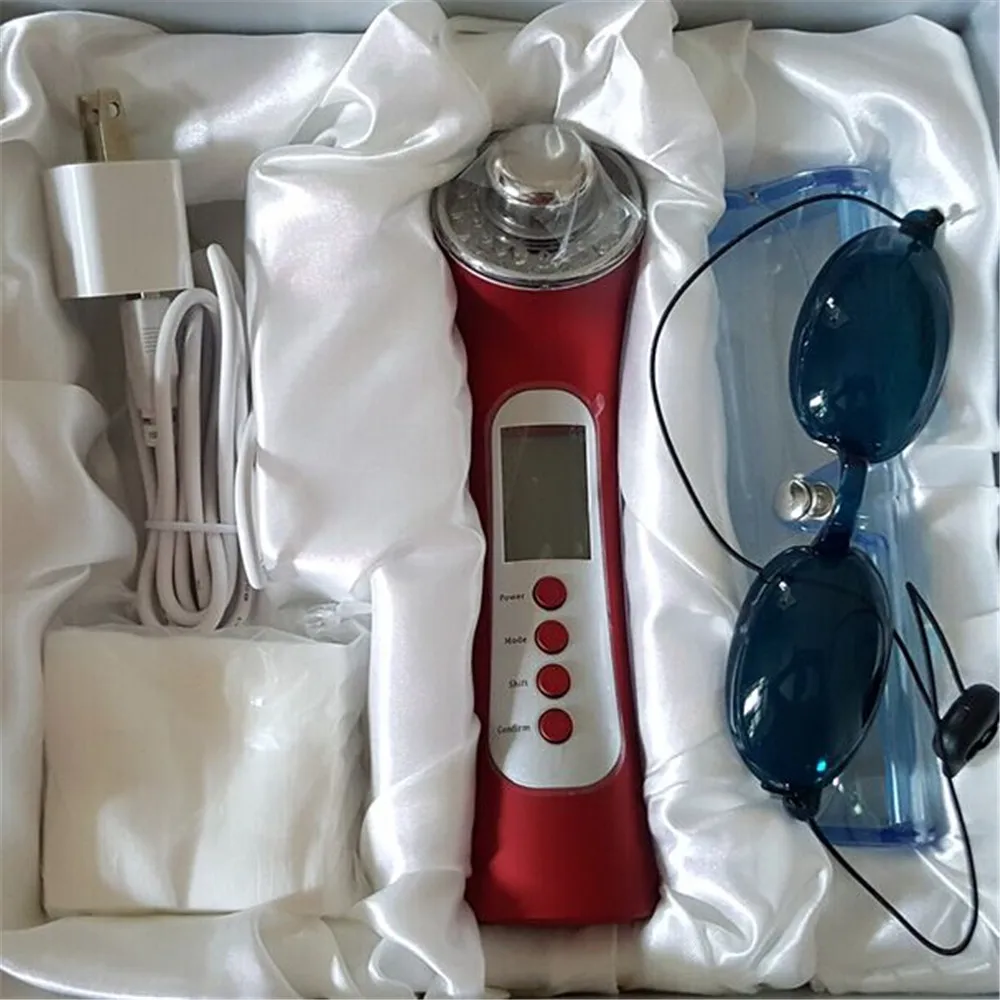 5 в 1 перезаряжаемый светодиодный фотонный омолаживающий гальванический