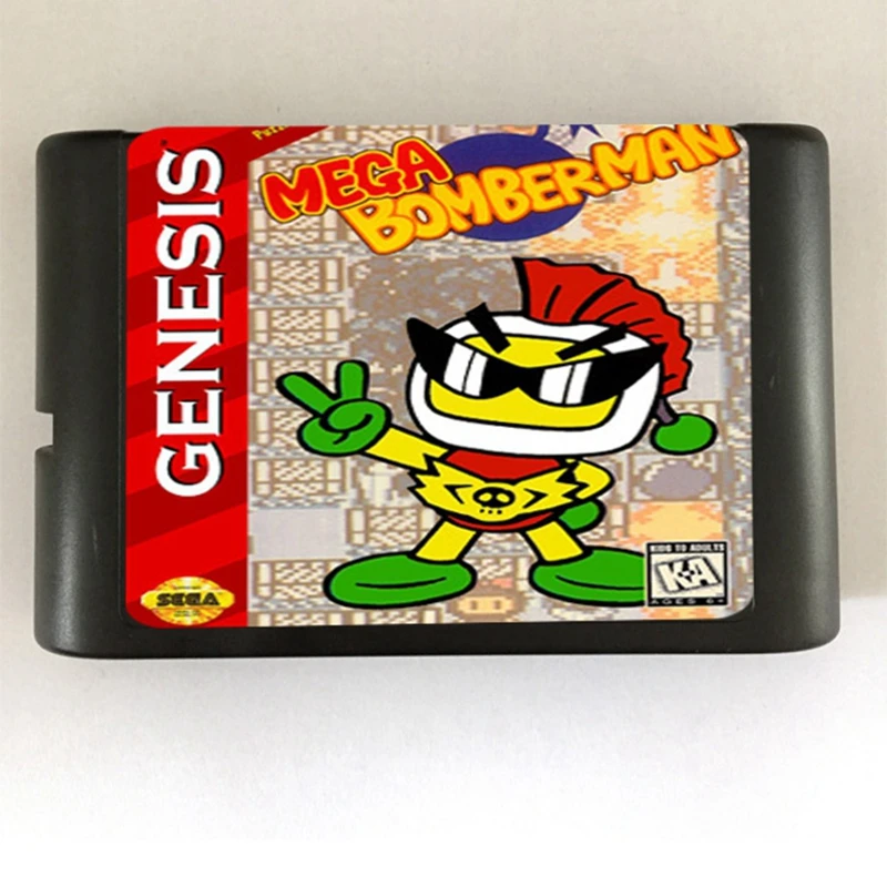 Мега Куртка бомбер человек игра картридж новые 16 бит карточная для Sega игры Mega Drive /