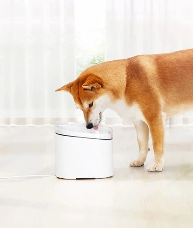 Xiaomi Youpin Pet диспенсер для воды для собак и кошек чистая струящаяся вода маленький питомец диспенсер для воды четырехкратная фильтрация