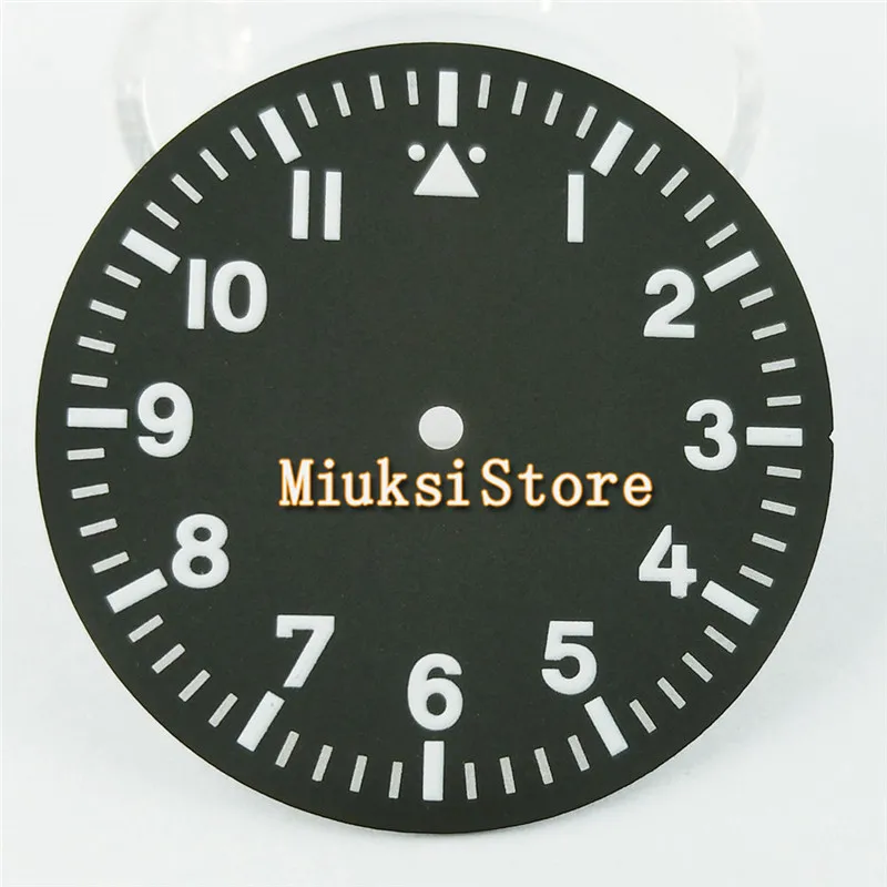 Мужские часы 35 5 мм циферблат подходит для Miyota 8205 8215 821A Mingzhu DG2813/3804