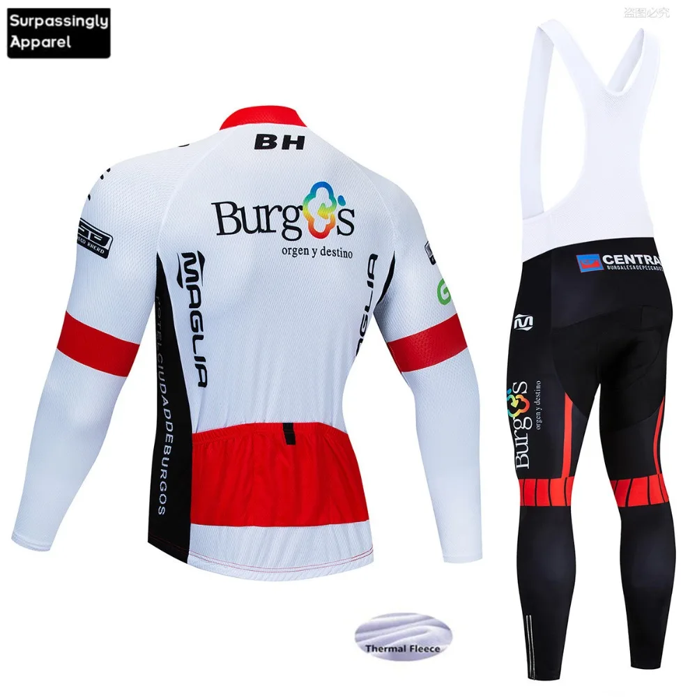Белая велосипедная одежда Burg BH Team Ropa Ciclismo комплект одежды для велоспорта 16D с