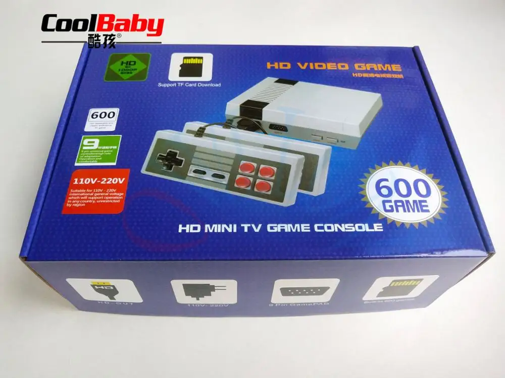 2019 Мини Ретро ручной игровой плеер семейная игровая консоль HDMI порт 600/621 8 БИТНЫЕ