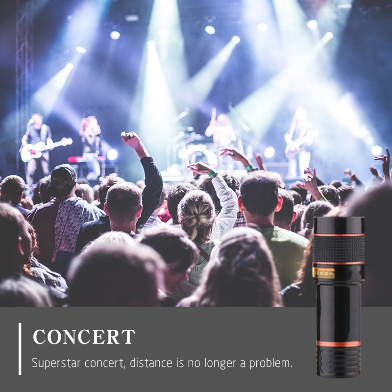 Монокулярный телескоп с 12 кратным увеличением регулируемый универсальным