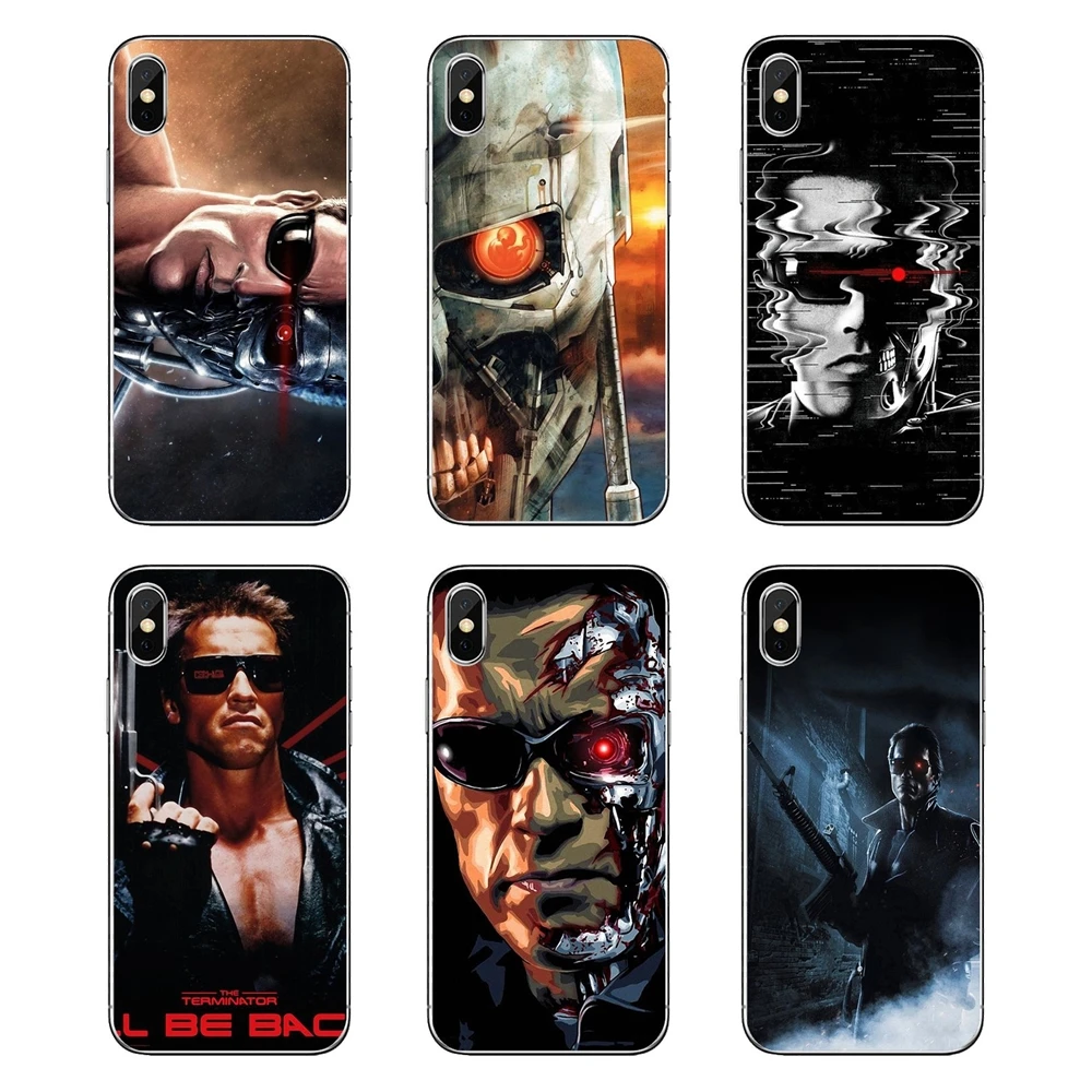 Мягкий чехол для Samsung Galaxy A5 A6 A7 A8 A9 J4 J5 J7 J8 2017 2018 Plus Prime Terminator Genesis I'll Be Back Slade Joseph