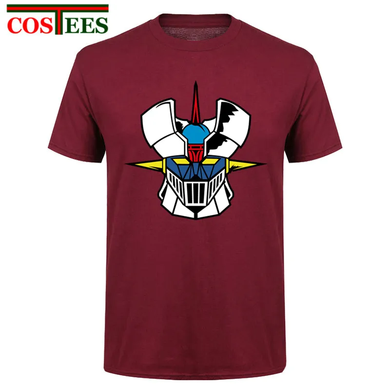 2017 новое поступление camiseta Mazinger Z аниме 3 футболки мужская футболка хлопковая с
