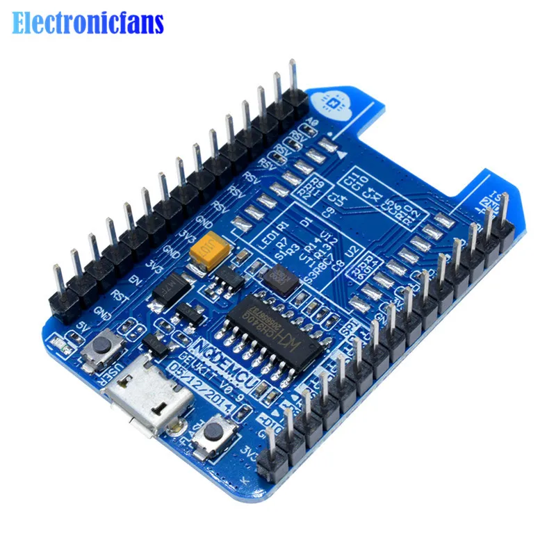 ESP8266 Φ CH340 CH340G плата адаптера Интернета вещей с Wi-Fi совместимая разработки NodeMcu для