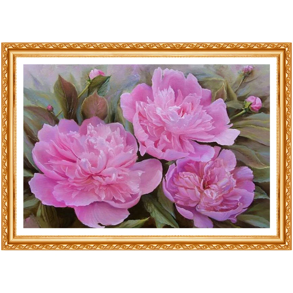 Лидер продаж Модные картина бисером с цветами Вышивка крестом домашний декор DIY 5D