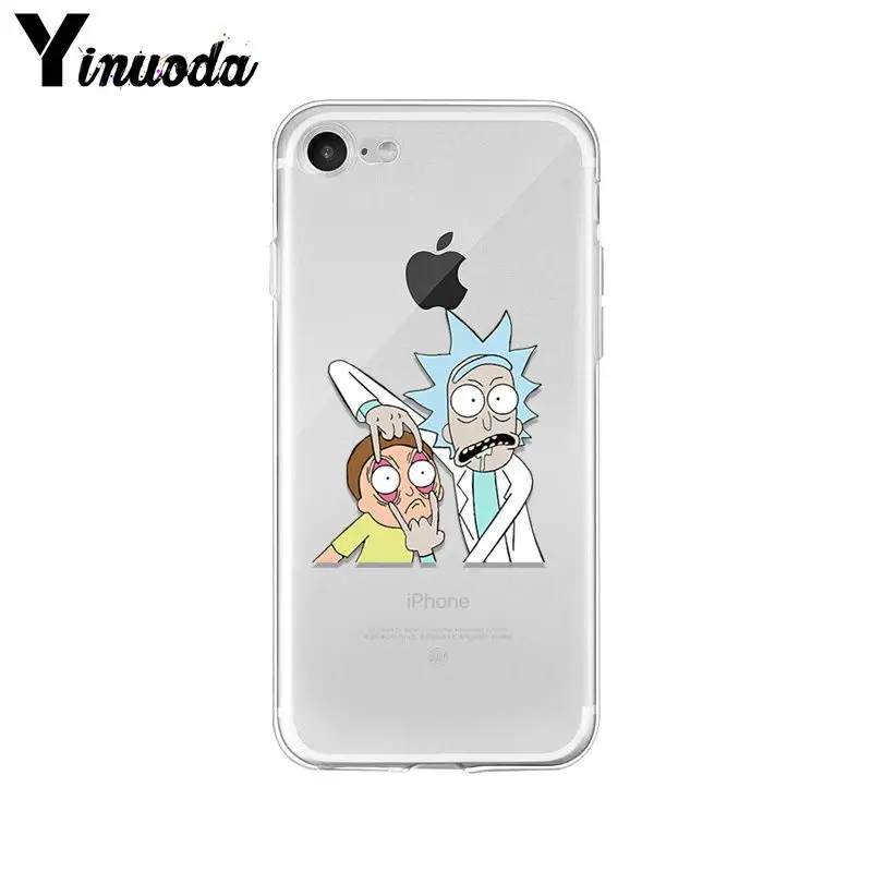 Yinuoda Rick and morty новый высококачественный разноцветный Роскошный чехол для телефона