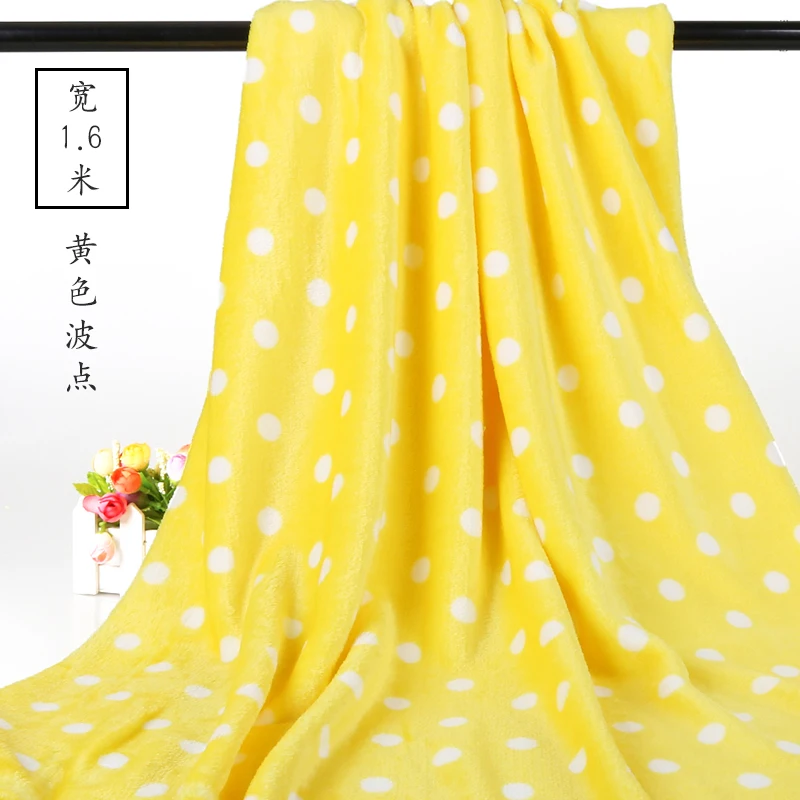 

Flannel Fabric Double-sided Furry Fabric