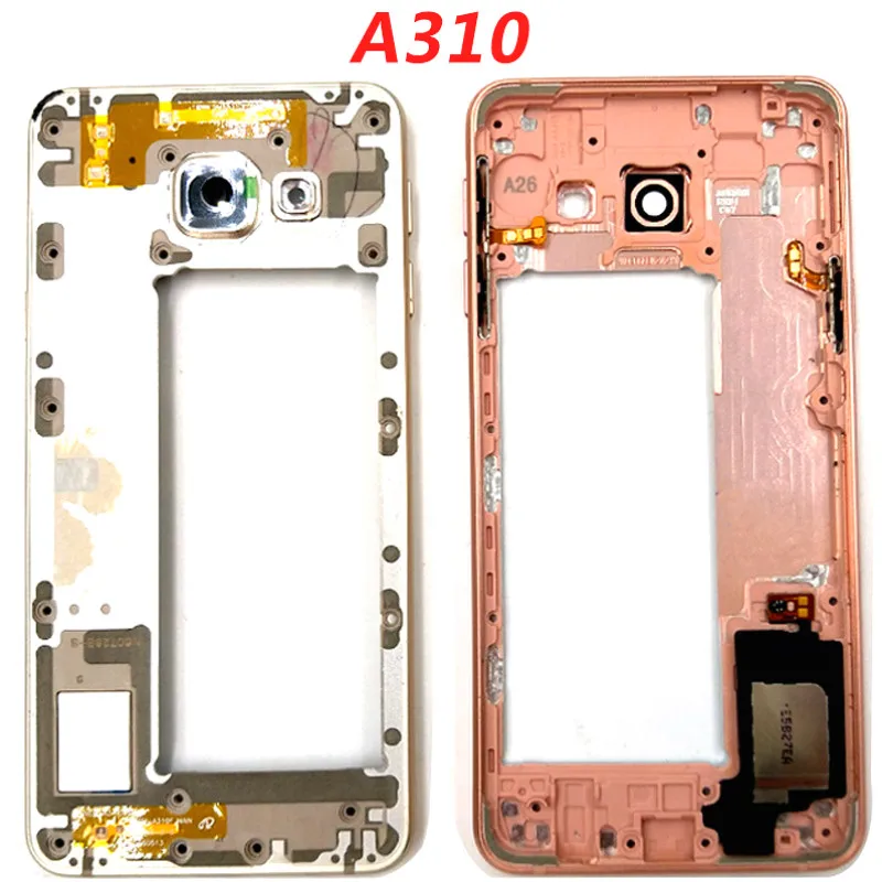 Для Samsung Galaxy A3 2106 A310 A310F ремонтная часть высокое качество LCD средняя передняя рамка