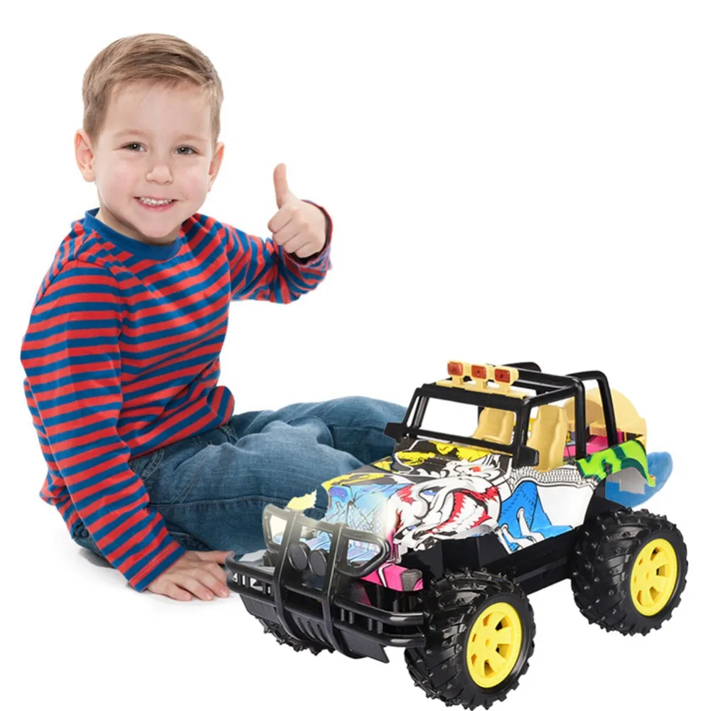 1/14 RC автомобиль пластиковый альпинистский 4x4 привод Бигфут граффити Автомобиль
