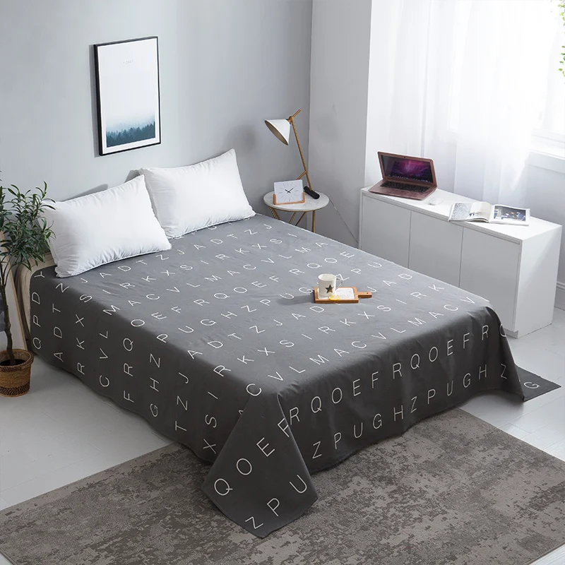 Роскошное Одеяло из хлопка, покрывало 160x230 см, 230x250 см, однотонный цвет, белый, розовый, серый, синий, Комплект постельного белья, простыня, наволочки, 3 шт