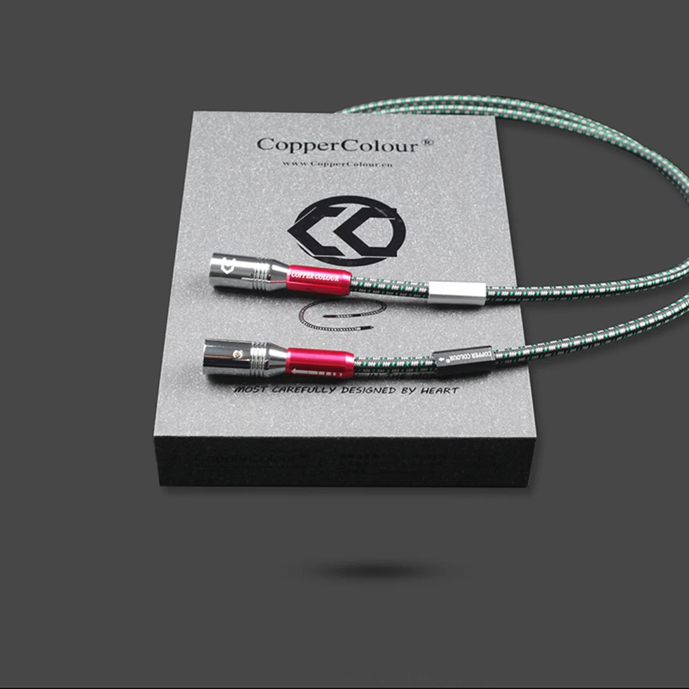 CopperColour CC FOND III XLR аудиокабель для аудиофила Hi Fi Соединительный шнур с позолоченным