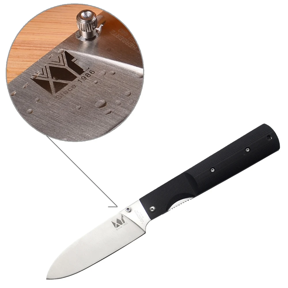 XYj фирменный складной кухонный нож столовые приборы Ультра острый из нержавеющей