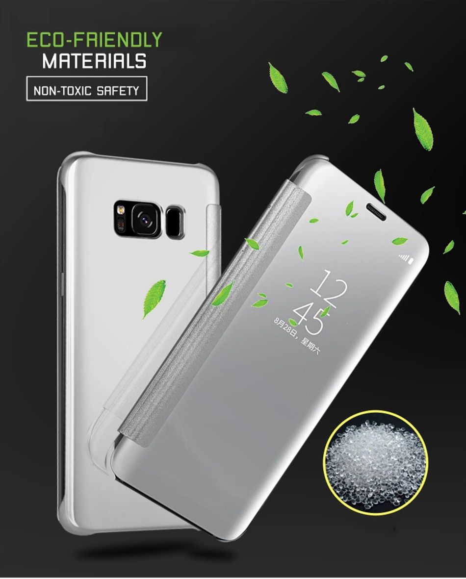New KISSCASE зеркало флип чехол для samsung Galaxy A5 A3 A7 J5 J7 A520 J720 J520 J320 смарт окно чехол для samsung Galaxy S8 S8 Plus S7 s6 edge чехол на самсунг а5 a3 a7 j5 j3 j7