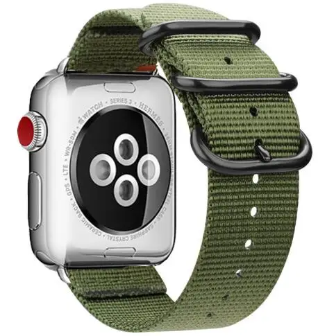 Новый стиль высокого качества нейлоновая петля для Apple Watch серии группа 3/2/1