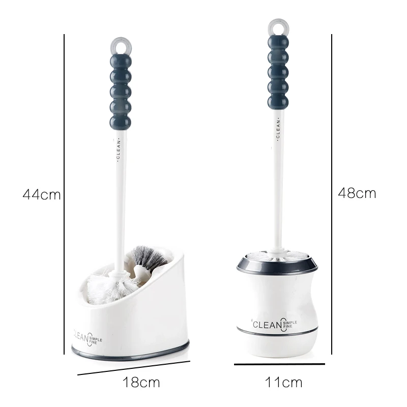 Portable Toilet Brush Cleaner Clean Bowl Handle Bathroom WC Cleaning Holders for Accessories | Дом и сад