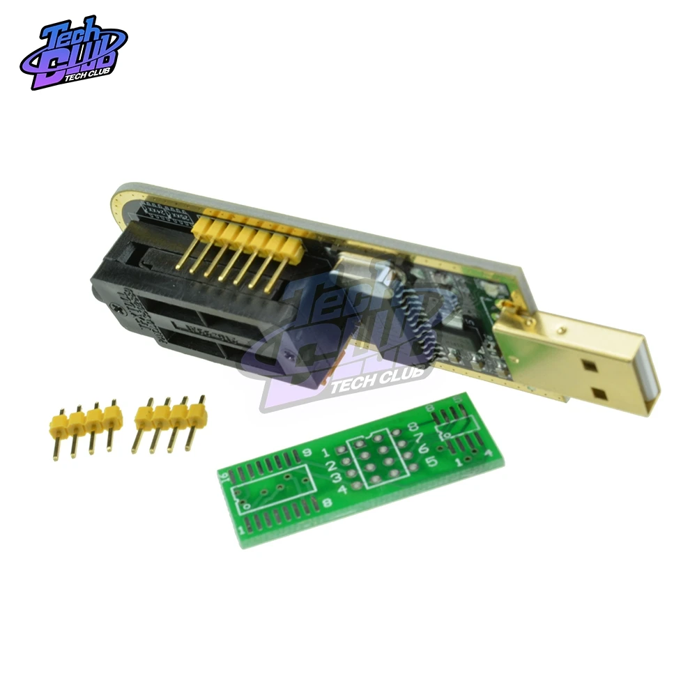 Программатор USB WCH341A серия 24 EEPROM Writer 25 плата флэш BIOS SPI модуль для TTL 5 3 В Драйвер