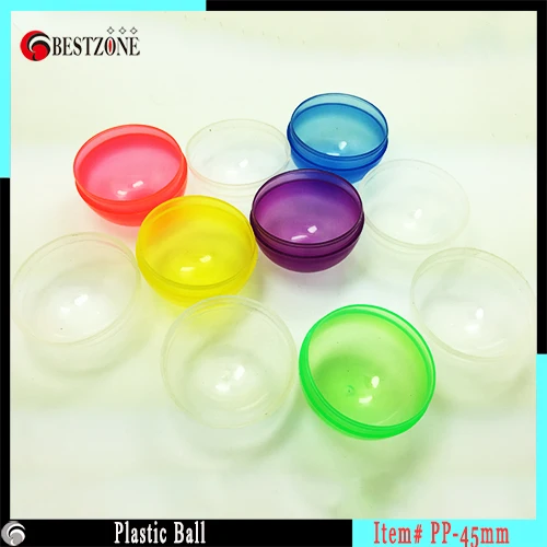 45 мм Забавный мягкий пустой пластиковый шар для детей круглая Капсульная игрушка
