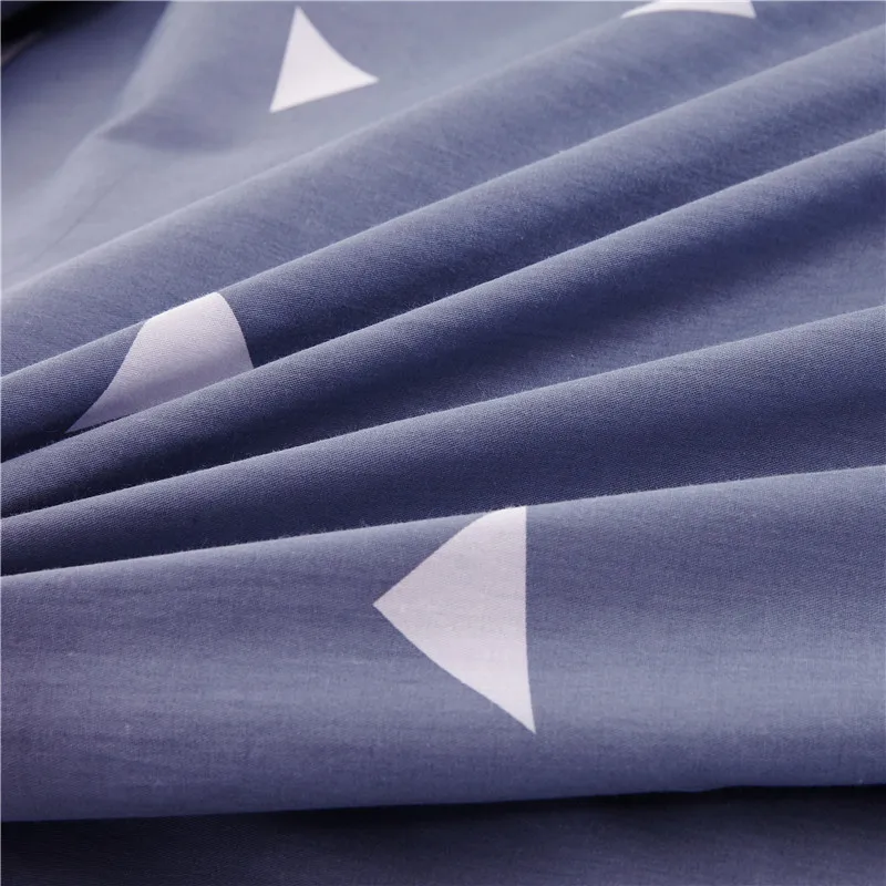 Современные Стиль 100% хлопок Стёганое одеяло крышка геометрические узоры один