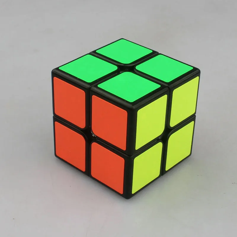 ГОРЯЧАЯ 2015 Brand New MoYu YuPo 2x2 Magic Cube (50 мм) 2 Слоя Stickerless Скорость Отжима Площадь Cubo Magico