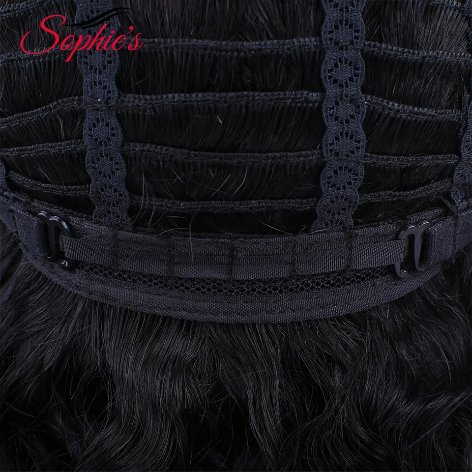 Sophie's короткие парики из человеческих волос Remy человеческие Хай для женщин бразильские кудрявые парики человеческие волосы машина сделано H. HORA парики 10 дюймов