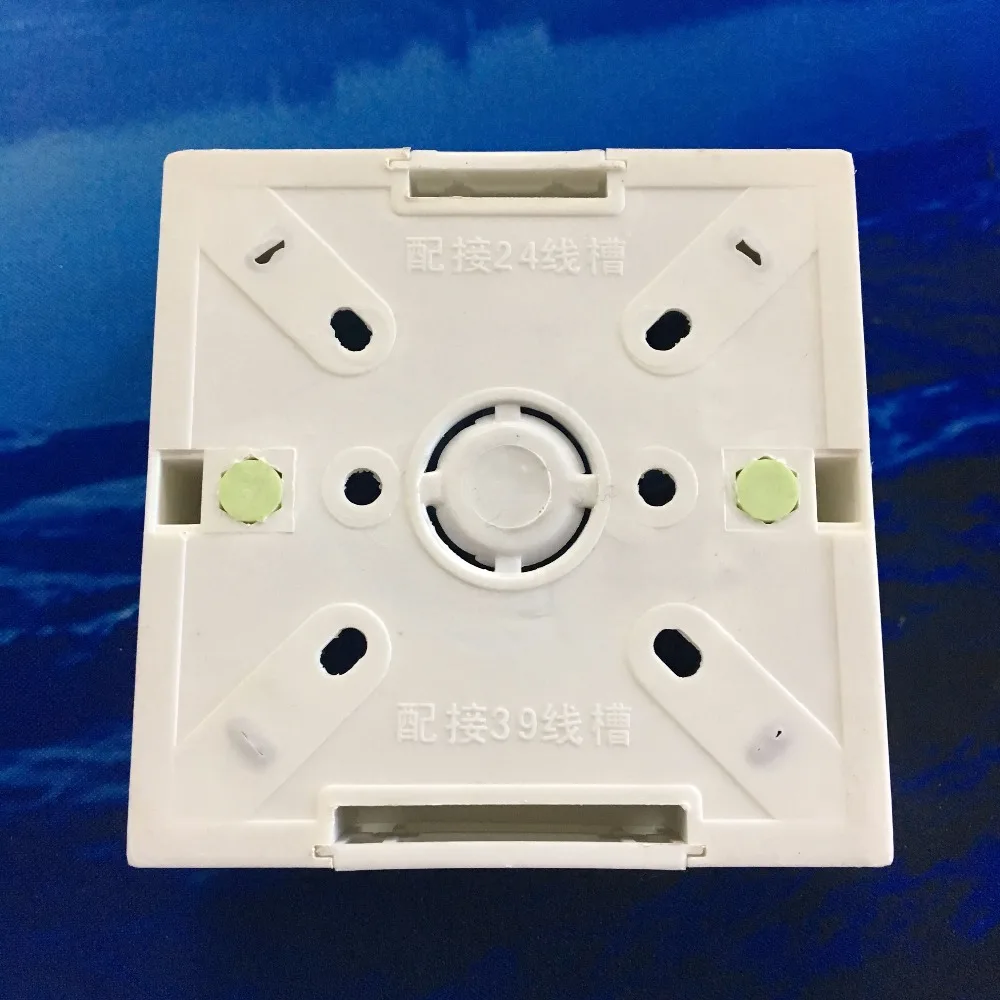 86mm x Home Office Plastic Back Box Junction for General Using Wall Switch Push Button Square Panel Socket Face Plate | Инструменты
