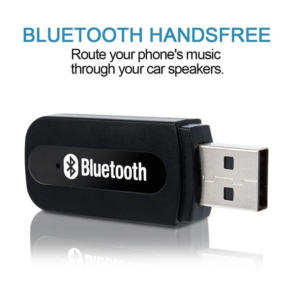 USB BluEtooth беспроводной для автомобиля музыкальный аудио Bluetooth приемник адаптер Aux 3